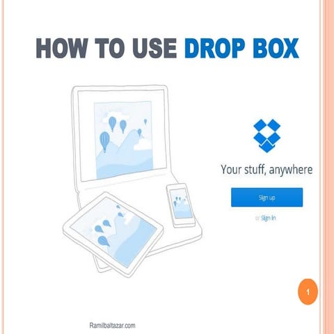Drop box | PPTX