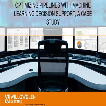 OPTIMIZING PIPELINES WITH MACHINE LEARNING DECISION SUPPORT