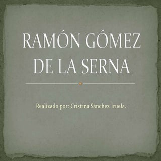 Ramon Gómez de la Serna
