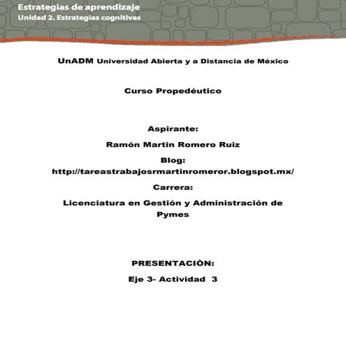 Actividad 3 del eje 3 | DOCX