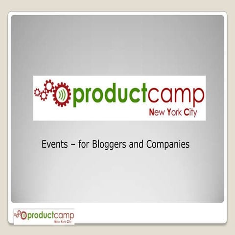 Blog, Events, Profits & Fun – Four Pillars of Great Product Marketing