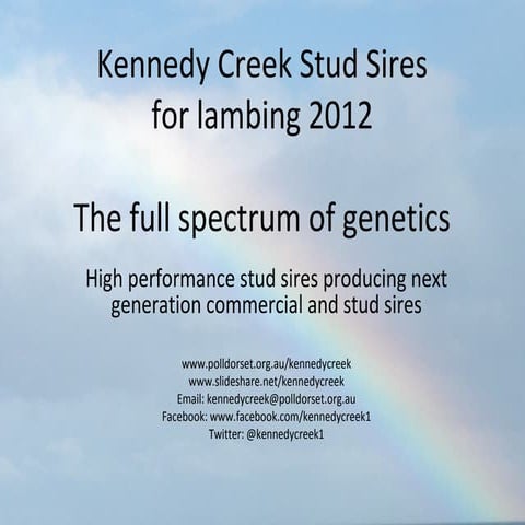 Kennedy Creek Dispersal 2015