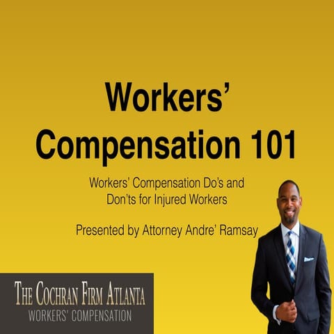 Georgia Workers' Compensation 101: The Do's and Don'ts for Injured Workers