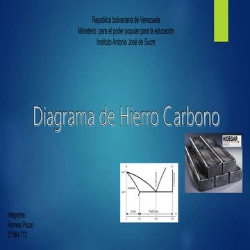 Diagrama hierro carbono | PPTX