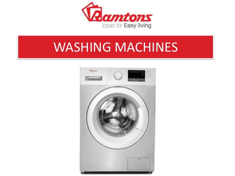 Ramtons Washing Machines Online
