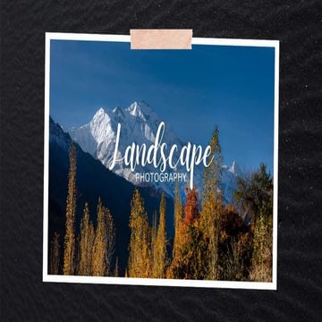 Capturing the stunning beauty of landscapes requires more than just a keen ey...