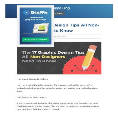 The 17 Graphic Design Tips All Non Designers Need to Know