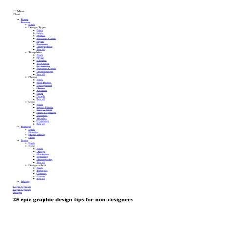25 epic graphic design tips for non-designers