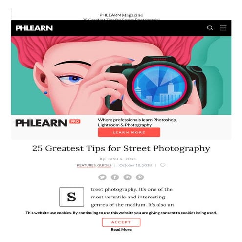 25 Greatest Tips for Street Photography
