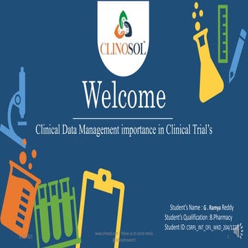 Clinical Data Management importance in Clinical Trials