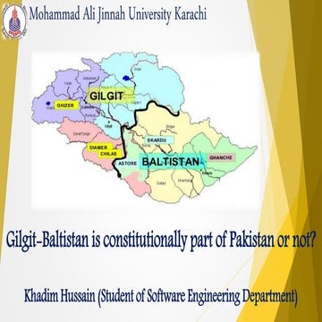 Gilgit Pakistan | PPTX