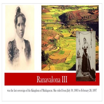 Ranavalona III | PDF