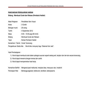 Rancanganpengajaranhariankbs