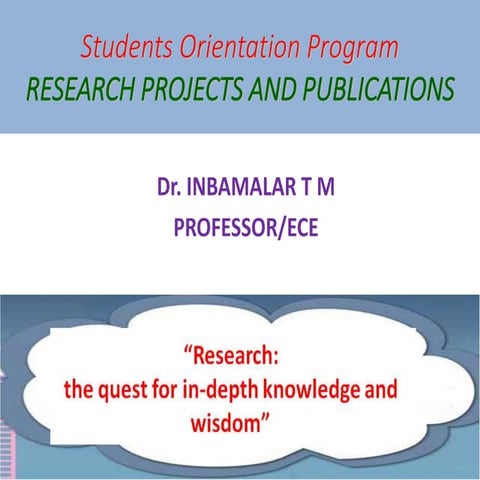 Research and Publications