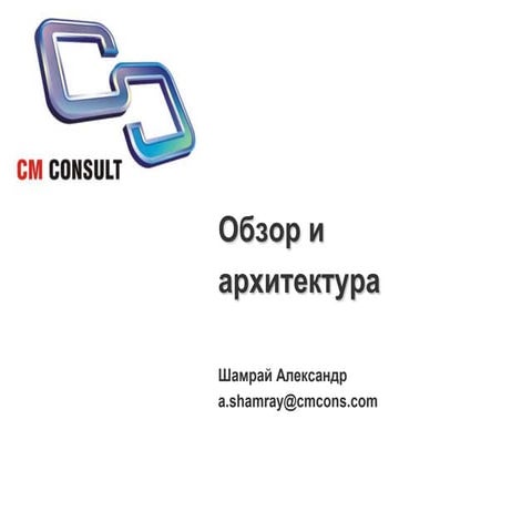 Обзор и архитектура MS Team System