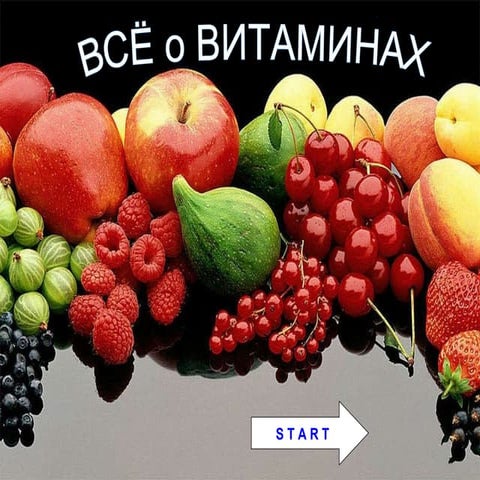 всё о витаминах