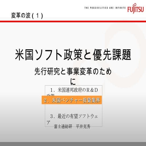 #012 米国ベンチャー投資業界