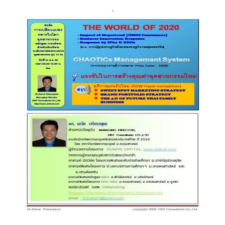Marketing in Industry World 2020