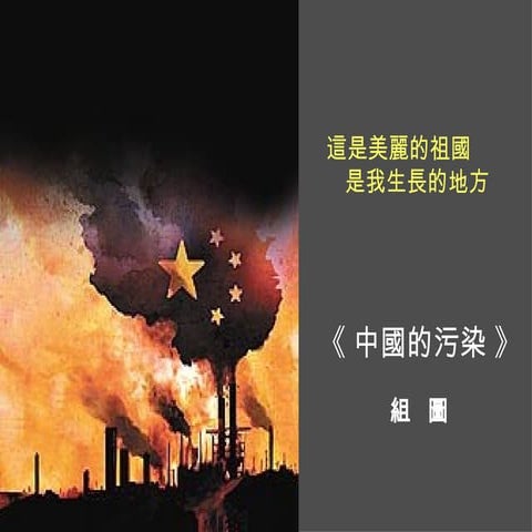 盧廣《中國的污染》