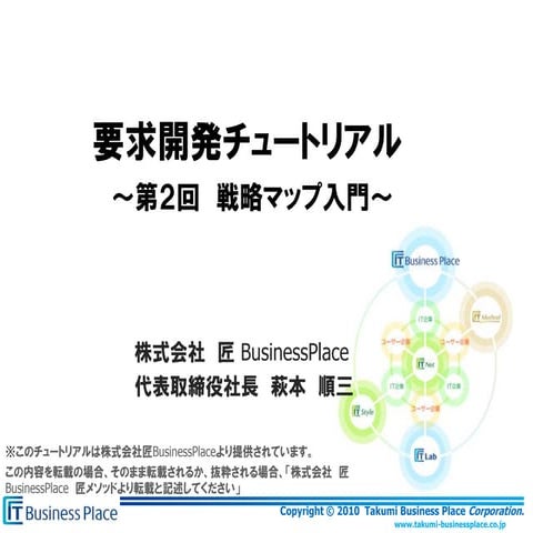 Introduction of Strategy Map in Requirement Development