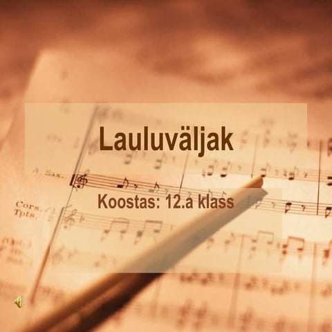 Lauluväljak