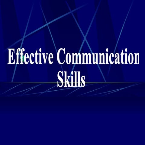 الاتصال الفعال