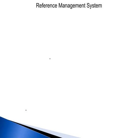 تقييم نظام إدارة المراجع