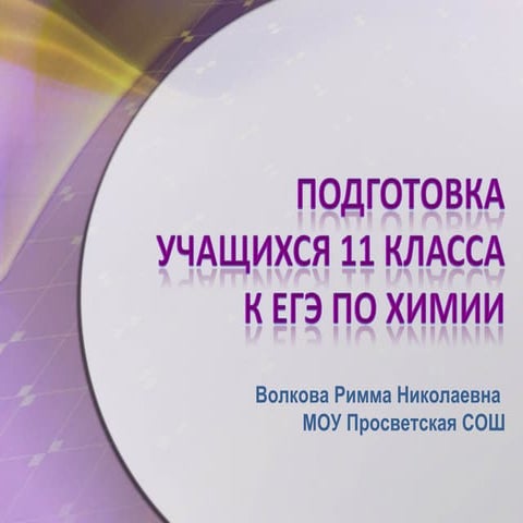 Презентация выступления