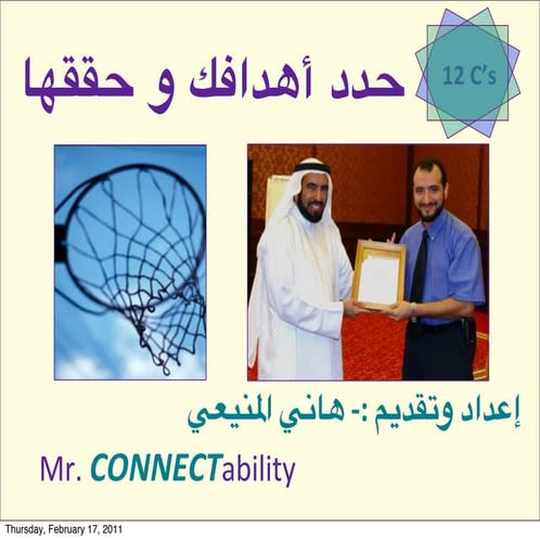 تحديد و تحقيق الأهداف  - هاني المنيعي