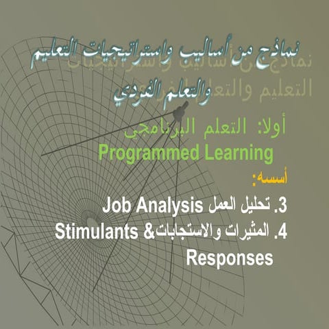 استراتيجيات التعلم الفردي