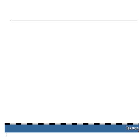 視訊系統概論及量測