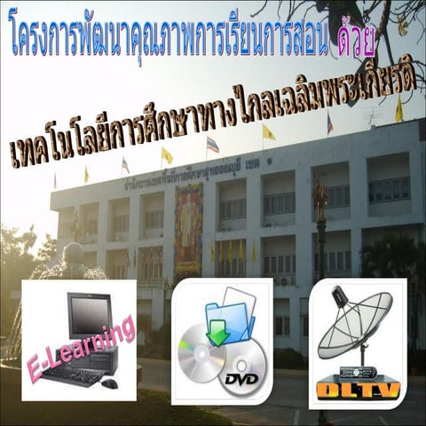 ผลการใช้เทคโนโลยีการศึกษาทางไกลจังหวัดสุพรรณบุรี เขต 1