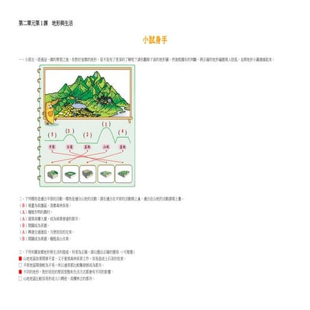 家鄉的自然環境與生活