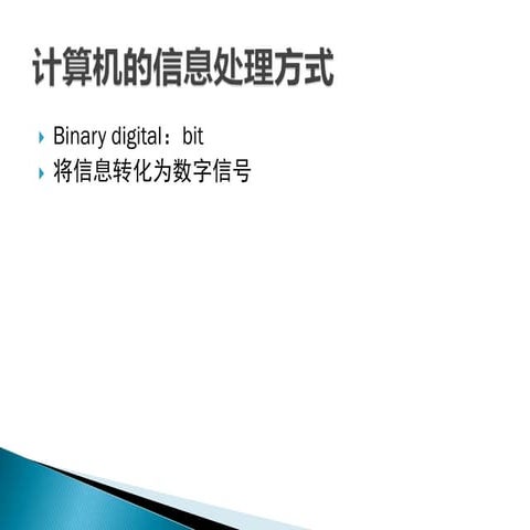 第三课 信息编码