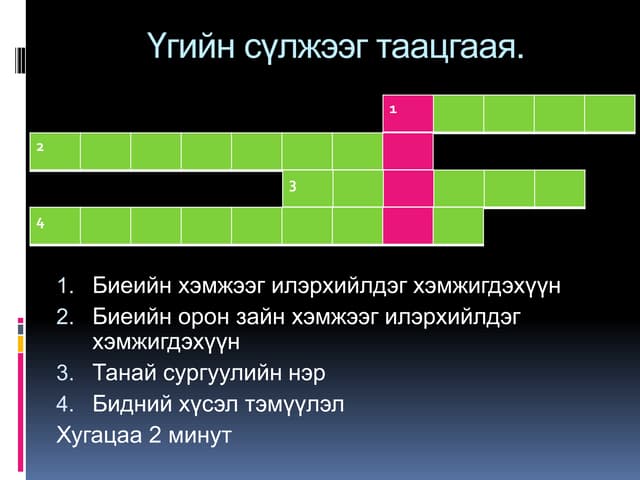 үгийн сүлжээ жинхэн