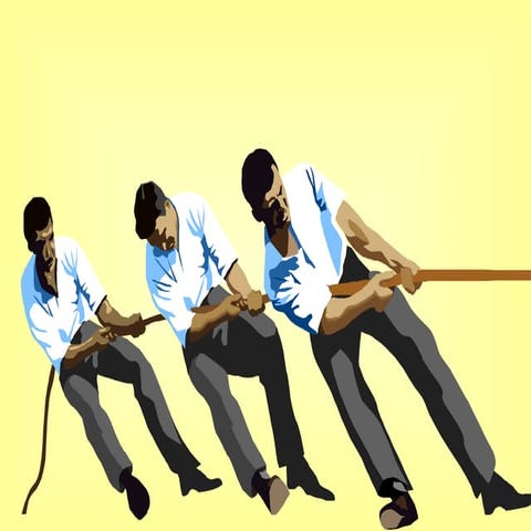 العمل بروح الفريق الواحد