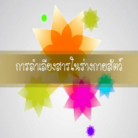 ระบบหมุนเวียนเลือด