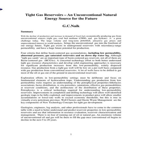 !!!!非常重要!!!致密气的概念!!!