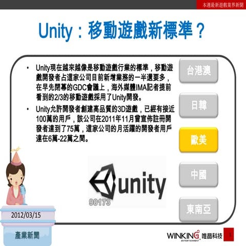 本週遊戲重點新聞