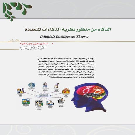 الذكاءات المتعدد