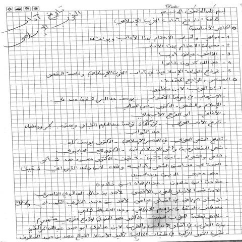 تاريخ آداب الغرب الإسلامي