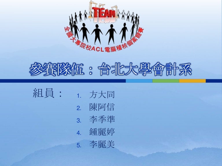 查核報告 範例