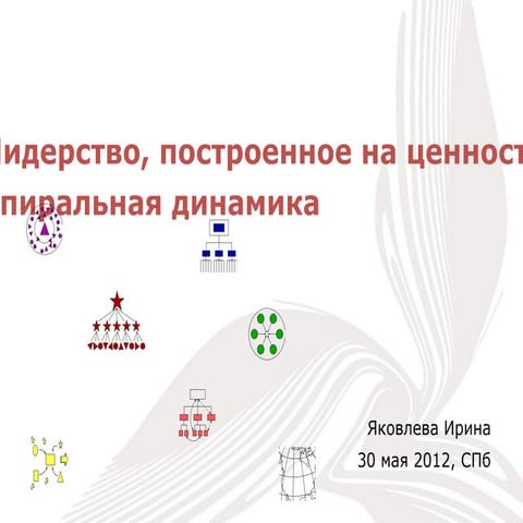 Лидерство, построенное на ценностях