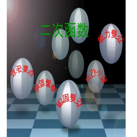 二次函数优秀课件