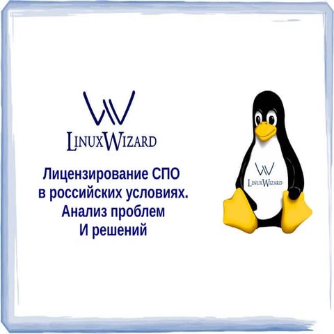 Лицензирование СПО в российских условиях. Анализ проблем и решений