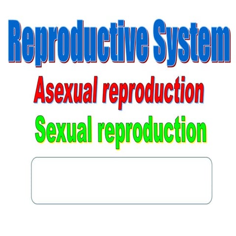 การสืบพันธ์