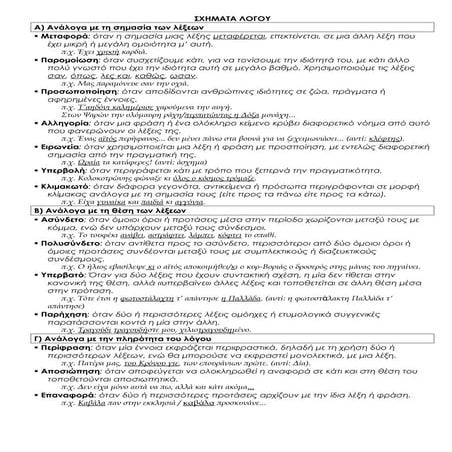 σχηματα λογου