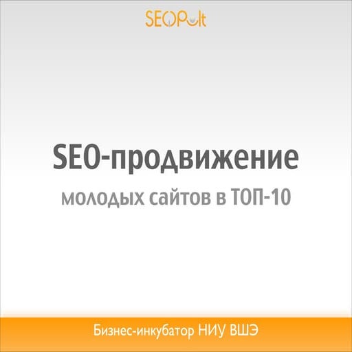 Семинар Евгения Костина "Продвижение молодого сайта в ТОП"