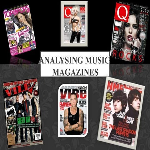 Analysing Music  Magazines 