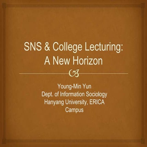 College Teaching using Facebook